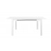 ASSEN STO nyitható étkezőasztal 140-190/90 cm, fehér/fényes fehér