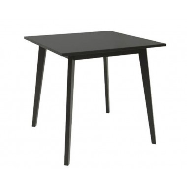 ASTI étkezőasztal 80x80 cm, fekete