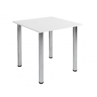 MIKLA étkezőasztal 75x75 cm, fehér
