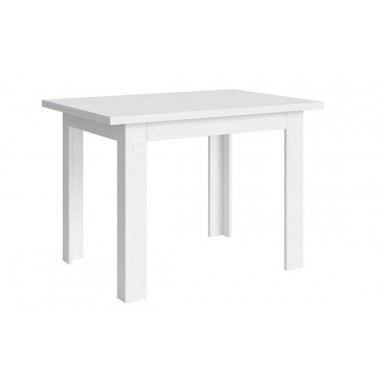 STO/110-150/75 nyitható étkezőasztal, fehér