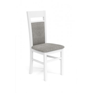 GERARD 2 szék, fehér/szürke szövet