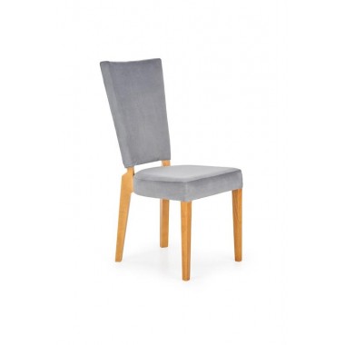 ROIS szék, mézes tölgy/szürke szövet