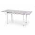 ALSTON bővíthető étkezőasztal bézs/fehér színben 120-180/80 cm