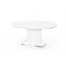 FEDERICO nyitható étkezőasztal 120/120-160 cm, fehér