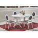 JOSEPH nyitható étkezőasztal fehér, 150-190/90 cm