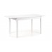 MAURYCY nyitható étkezőasztal fehér, 118-158/75 cm