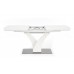 PALERMO nyitható étkezőasztal fehér, 140-180/80/75 cm
