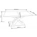 SANDOR nyitható étkezőasztal 160-220/90 cm, sonoma tölgy