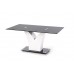 VESPER étkezőasztal fekete/fehér, 160x90 cm