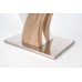 VILMER étkezőasztal fehér/sonoma tölgy, 160x90 cm