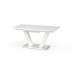 VISION nyitható étkezőasztal, fehér, 160-200 cm