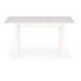 GINO nyitható étkezőasztal 100-138/60 cm, fehér
