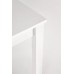 GINO nyitható étkezőasztal 100-138/60 cm, fehér