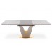 VALENTINO nyitható étkezőasztal szürke, 160-220/90 cm