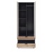 MURANO S-1 szekrény, artisan tölgy/fekete