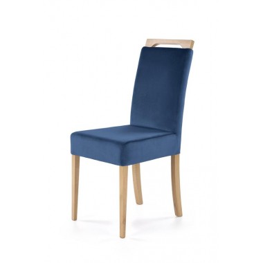 CLARION szék, mézes tölgy/kék