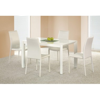 STANFORD nyitható étkezőasztal fehér, 130-210/80 cm