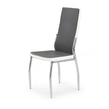 K-210 szék szürke/fehér színben
