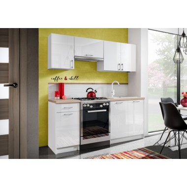 EKRO 180-as konyhablokk, fényes fehér, fekete vagy szürke