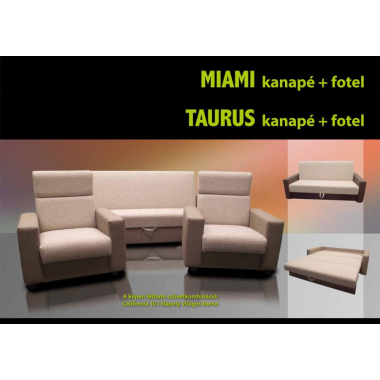 Taurus kanapé+2 fotel