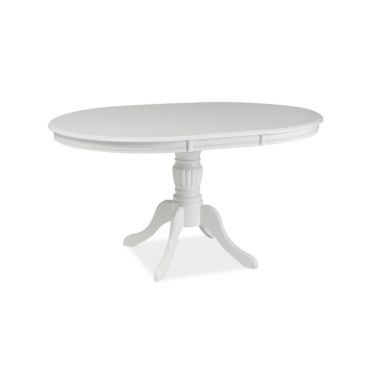 OLIVIA nyitható étkezőasztal 106-141 cm, fehér