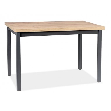 ADAM étkezőasztal 120x68 cm, artisan tölgy/fekete