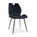 ARCO Velvet szék, fekete