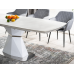 CORTEZ nyitható étkezőasztal 160-210/90 cm, fehér