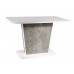 CALIPSO nyitható étkezőasztal 110-145 cm, fehér/beton