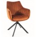AZALIA Velvet forgatható szék, fahéj