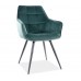 LILIA Velvet szék, zöld