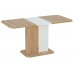 NEXT nyitható étkezőasztal 110-153/68 cm, artisan tölgy/fehér