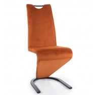 H-090 Velvet szék, fahéj