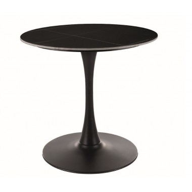 ESPERO étkezőasztal 80 cm, fekete