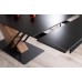 GENESIS nyitható étkezőasztal 180-240/90 cm, fekete