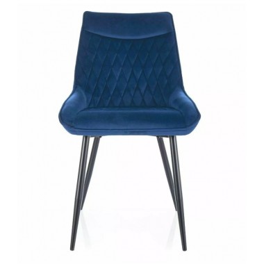 AGAT Velvet szék, kék