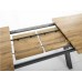 XAVIERO nyitható étkezőasztal 160-240/90 cm, artisan tölgy