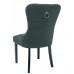 AUGUST Velvet szék, zöld