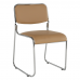 BULUT rakásolható irodai szék, barna