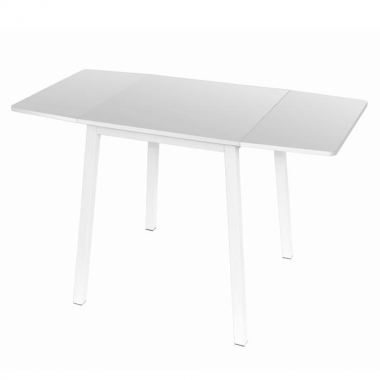MAURO nyitható étkezőasztal 60-120/60 cm, fehér