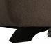 LEGAS nyitható sarokgarnitúra, barna, balos, 272x219 cm
