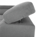 LEGAS nyitható sarokgarnitúra, szürke, balos, 272x219 cm