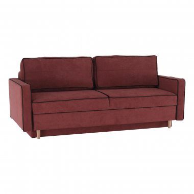 BERNIA nyitható kanapé rózsaszín, 213 cm