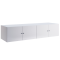 BIANCO magasító 4D szekrényhez, fényes fehér