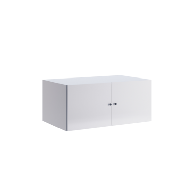 BIANCO magasító 2D szekrényhez, fényes fehér
