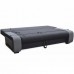 BOLIVIA nyitható kanapé sötétszürke/világosszürke, 200 cm