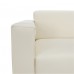 HOMKER kanapé 2-személyes, bézs textilbőr, 140 cm