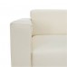 HOMKER kanapé 3-személyes, bézs textilbőr, 205 cm