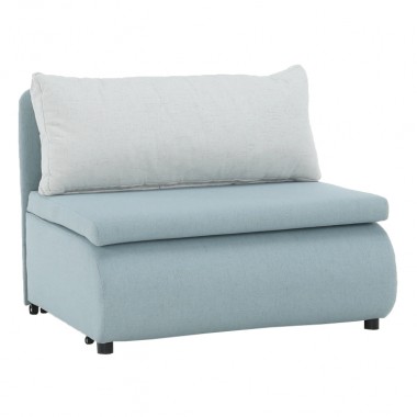 KENY NEW fotelágy, menta/krémes színű, 100 cm