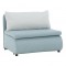 KENY NEW fotelágy, menta/krémes színű, 100 cm